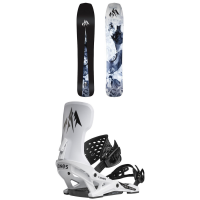 Jones Mind Expander Snowboard 2025 - 154 Package (154 cm) + M Mens /Plastic in Black size 154/M | Polyester/Plastic