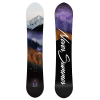 Women's Never Summer Lady FR Snowboard 2025 /Plastic size 147 | Polyester/Plastic