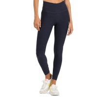 Women's Vuori Clean Elevation Leggings 2024 in Blue size X-Small | Elastane/Suede/Polyester