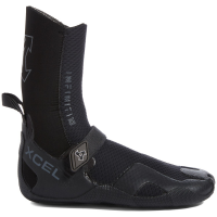 XCEL 5mm Infiniti Round Toe Wetsuit Boots 2025 in Black size 7 | Neoprene