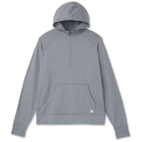 Vuori Ponto Performance 1/2 Zip Hoodie Men's 2024 in Gray size X-Large | Elastane/Polyester