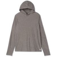 Vuori Strato Tech Hoodie Men's 2024 in Gray size Medium | Elastane/Polyester