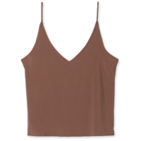 Women's Vuori Villa Cami 2024 in Brown size Medium | Elastane/Polyester