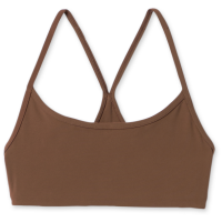 Women's Vuori AllTheFeels Bra 2024 in Brown size Small | Elastane/Polyester