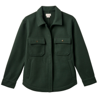 Women's Brixton Durham Shirt Jacket 2024 in Green size Small | Polyester