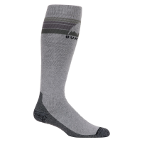 Burton Emblem Midweight Socks 2026 in Gray size Medium