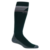 Burton Emblem Midweight Socks 2025 in Green size Medium