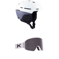 Anon Merak WaveCel Helmet 2025 - Medium Package (M) + Any, Men's in White | Polyester