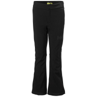 Kid's Helly Hansen Maya Stretch Ski Softshell Pants 2025 in Black size 10 | Elastane/Polyester