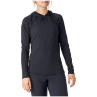 Women's 7Mesh Desperado Long-Sleeve Shirt 2024 in Black size Medium | Wool/Polyester