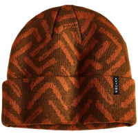 Autumn Select Geo Beanie Hat 2025 in Brown | Acrylic