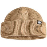 Autumn Shorty Double Roll Beanie Hat 2025 in Khaki