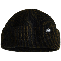 Autumn Shorty Cord Double Roll Beanie Hat 2025 in Khaki