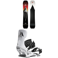 Jones Aviator 2.0 Snowboard 2025 - 158 Package (158 cm) + S Mens /Plastic in Black size 158/S | Polyester/Plastic