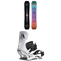 Jones Tweaker Pro Snowboard 2025 - 149 Package (149 cm) + S Mens in Black size 149/S | Plastic