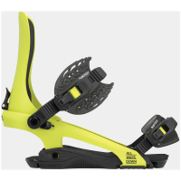 Rome 390 Boss Snowboard Bindings 2025 in Yellow size Large/X-Large | Aluminum