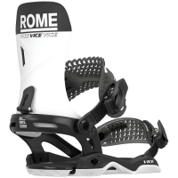 Rome Vice Snowboard Bindings 2025 in White size Large/X-Large | Aluminum