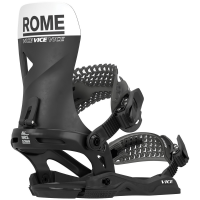 Rome Vice Snowboard Bindings 2025 in Black size Medium/Large | Aluminum