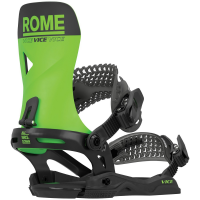 Rome Vice Snowboard Bindings 2025 in Green size Medium/Large | Aluminum