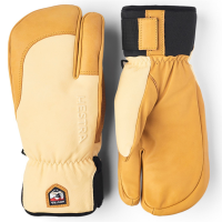 Hestra Topo 3-Finger Gloves 2025 in Khaki size 8 | Polyester