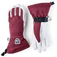 Women's Hestra Heli Gloves 2025 in Purple size 6 | Leather/Polyester