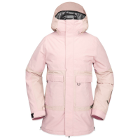 Women's Volcom Larx 2L TDS INF Parka Jacket 2025 in Pink size Large