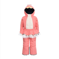 Kid's WeeDo Funwear FLAMINGDO Snowsuit 2025 in Pink size Large | Polyester