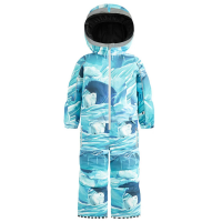 Kid's WeeDo Funwear COSMO ICE Snowsuit 2025 in Blue size Medium | Polyester