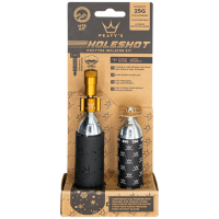 Peaty's Holeshot CO2 Tire Inflator Kit w/ Cartridges 2024 in Gold size Mtb Kit (25G) | Aluminum