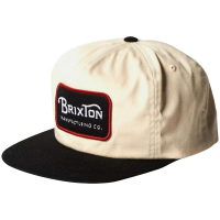 Brixton Grade Snapback 2024 in Khaki | Cotton/Polyester