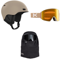 Anon Oslo WaveCel Helmet 2025 - Medium Package (M) + Any, Men's in Green | Polyester