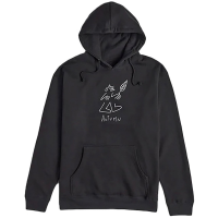 Autumn Gus Hoodie Men's 2024 in Black size Small | Cotton/Polyester