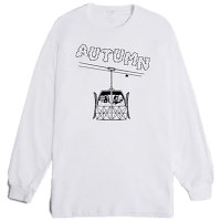 Autumn Safety Meeting Long-Sleeve T-Shirt Men's 2024 in White size Large | Cotton