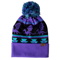 Spacecraft Legendary Pom Beanie Hat 2025 in Purple | Acrylic