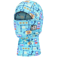 Kid's BlackStrap The Junior Hood Balaclava 2025 in Blue