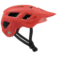 Lazer Coyote KinetiCore Bike Helmet 2025 in Red size Medium | Nylon/Polyester