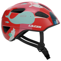 Kid's Lazer Pnut KinetiCore Bike Helmet 2025 in Red | Nylon/Polyester