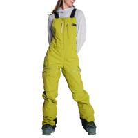 Women's Trew Gear Chariot 3L Primo Bibs 2025 in Green size X-Large | Nylon