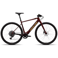 Santa Cruz Skitch CC Apex Flat Bar 700c Complete eBike 2025 - Medium in Red