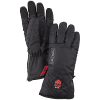 Women's Hestra Heated Glove Liners 2025 in Black size 6 | Polyester