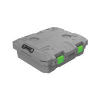 TRED Storage Box 25L- Grey With Green