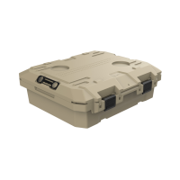 TRED 50-40 STORAGE BOX 25L - SHALLOW - DESERT SAND WITH BLA