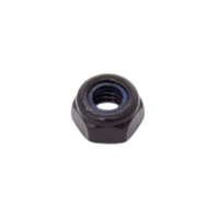 M6 Black Nyloc Nut (4 Pack)
