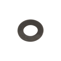 M8 X 17MM BLACK FLAT WASHER (STAINLESS STEEL) (10 PACK)