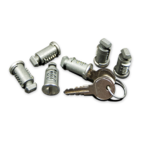 RockyMounts 6 Pack Lock Cores