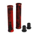 pro-palm-flangeless-bmx-grip-fire-red-black