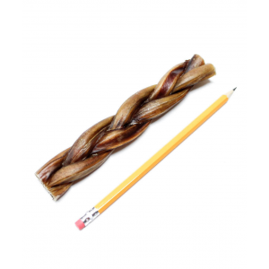 5-6" Braided Bully Sticks  2 Pounds | 28-32 Pieces by Bully Sticks Direct