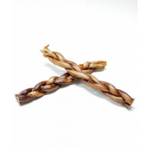 12" Braided Bully Sticks  2 Pounds | 10-12 Pieces by Bully Sticks Direct