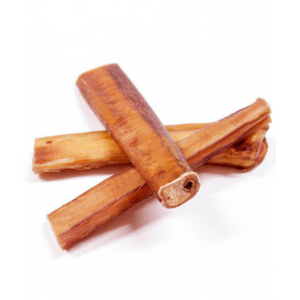6" Monster Bully Sticks - Natural SCENT (XL Thickness)  1 Pound | 10-12 Pieces by Bully Sticks Direct