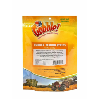 Turkey Tendon Strips: 6 oz. 40-45 Pieces  by Gobble